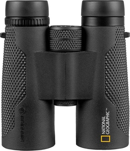 National Geographic 8x42 Water-Resistant Binoculars - Black WORLDWIDE DELIVERY