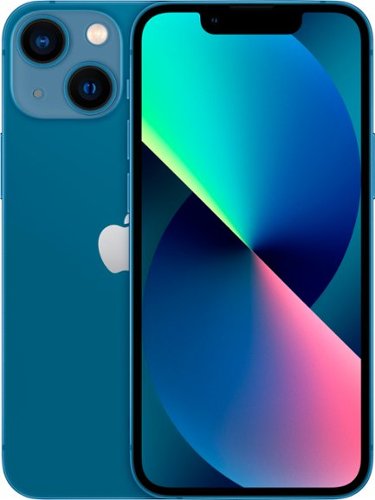 Apple - iPhone 13 mini 5G 512GB - Blue (AT&T)-Front_Standard 