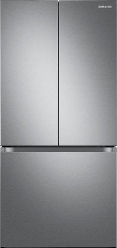 Samsung 17.5 cu. ft. 3-Door French Door Counter Depth Refrigerator with WiFi and Twin Cooling Plus® - Stainless steel