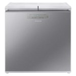 Samsung - 7.6 cu. ft. Kimchi & Specialty 2-Door Chest Refrigerator - Silver - Front_Standard