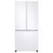 Samsung - 19.5 cu. ft. 3-Door French Door Refrigerator with Wi-Fi - White-Front_Standard