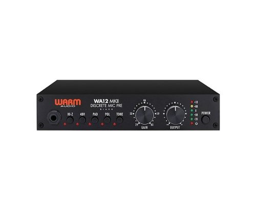 Warm Audio - WA12 MKII Discrete Mic Pre with DI - Black