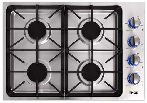 Photos - Hob Thor Kitchen - 30" Built-In Gas Cooktop - Stainless Steel TGC3001 