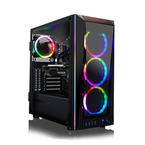 CLX - SET Gaming Desktop - AMD Ryzen 9 5950X - 32GB Memory - AMD Radeon RX 6800 - 480GB SSD + 3TB HDD
