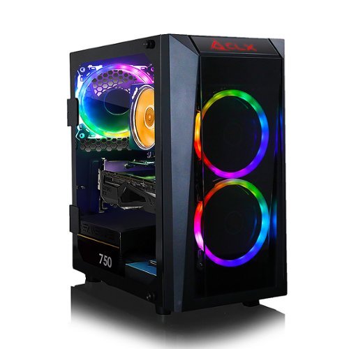 CLX - SET Gaming Desktop - AMD Ryzen 7 3800X - 16GB Memory - NVIDIA GeForce RTX 3070 - 240GB SSD + 2TB HDD - Black