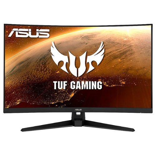 Photos - Monitor Asus  TUF Gaming 31.5" VA Curved FHD Freesync Premium Gaming  (HDM 