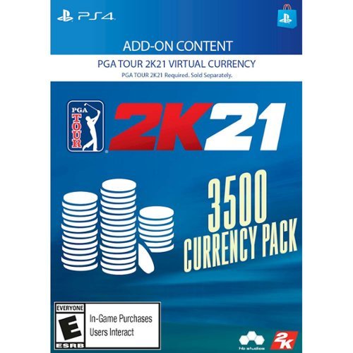 PGA Tour 2K21 3,500 Currency Pack - PlayStation 4 [Digital]