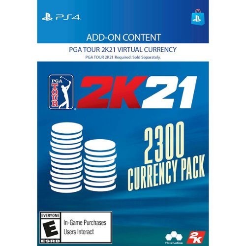 PGA Tour 2K21 2,300 Currency Pack - PlayStation 4 [Digital]