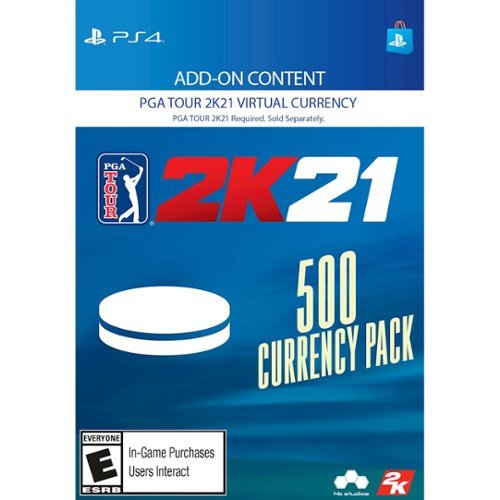 PGA Tour 2K21 500 Currency Pack - PlayStation 4 [Digital]