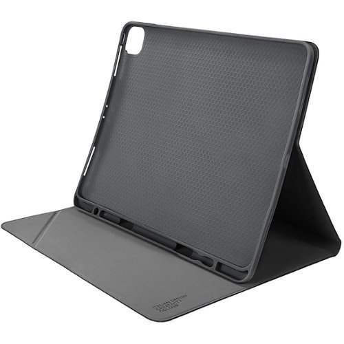 TUCANO - Metal Protective Cover Case Compatible with iPad Pro 12.9 "2020, iPad Pro 4th Gen / iPad Pro 3rd Gen - Space Gray-Alt_View_Standard_14
