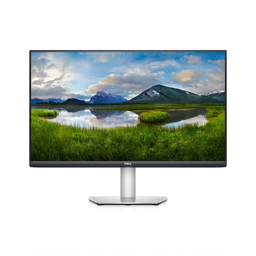 Dell - 27 Monitor - S2721hs - IPS -Anti-glare- 4ms Response Time - 75Hz- Height Adjustable - AMD FreeSync - LCD - Silver-Front_Standard