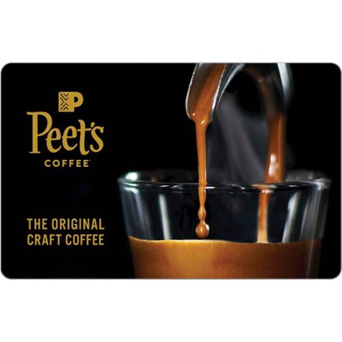 Peet's Coffee - $25 Gift Card [Digital]