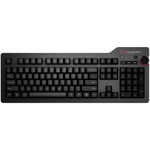 Das Keyboard - 4Â  root Professional DKPKDK4P0MNS0USX Full-size Wired Mechnical USB2.0 Soft Tactile - Cherry MX Brown Keyboard