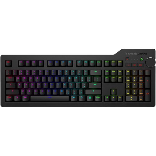 Das Keyboard - 4Q   Professional - Soft Tactile - Cherry MX  RGB Brown Mechnical Keyboard for  WIN LINUX
