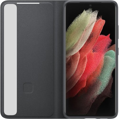 Samsung S-View Flip Cover for Galaxy S21 Ultra - Black GLOBAL SHIPPING