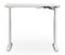 True Seating - Ergo Electric Height Adjustable Standing Desk - White-Front_Standard 