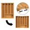Hastings Home - Expandable Utensil Drawer Organizer – Flatware, Utensil, Cutlery Kitchen Divider - Bamboo-Alt_View_Standard_16