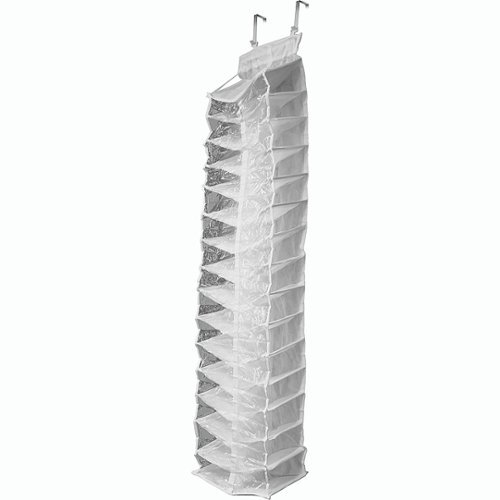 Hastings Home - Hanging Shoe Organizer - White-Alt_View_Standard_12 
