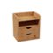 Hastings Home - 4-Tier Desk Organizer - Wooden Office Supply Storage Accessory with Drawers and Natural Finish - Bamboo-Alt_View_Standard_16