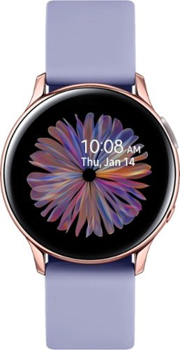 Samsung - Galaxy Watch Active2 40mm Aluminum - Violet