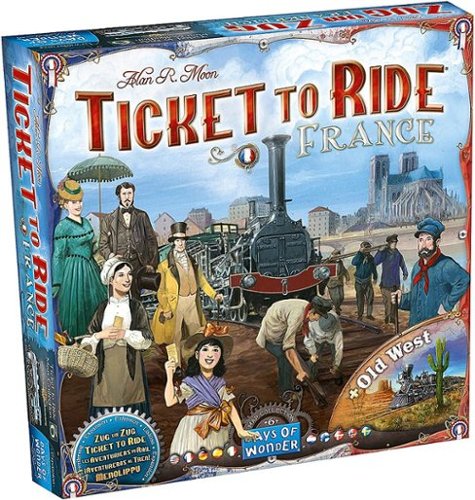 Asmodee - TICKET TO RIDE: FRANCE / OLD WEST MAP 6