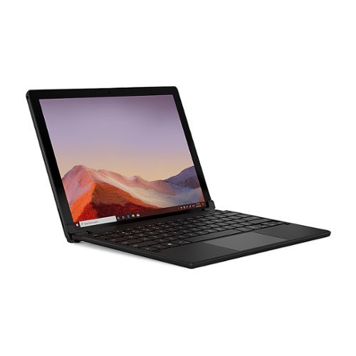 Brydge - 12.3 Pro+ Wireless Keyboard Touchpad Surface Pro - Black