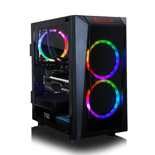 CLX - SET Gaming Desktop - AMD Ryzen 9 5900X - 16GB Memory - NVIDIA GeForce RTX 3060 Ti - 240GB SSD + 2TB HDD - Black
