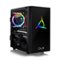 CLX - SET Gaming Desktop - AMD Ryzen 5 5600X - 16GB Memory - NVIDIA GeForce RTX 3060 Ti - 480GB SSD + 2TB HDD - Black-Front_Standard