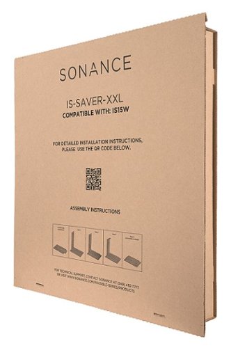 Sonance - XXL IS SPACE SAVER - Invisible Series Space Saver for IS15W Speaker (Each) - Brown
