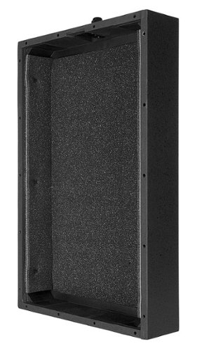 Sonance - MEDIUM IS ENCLOSURE - Invisible Series Sound Isolating Enclosure for IS8, IS10W Speakers (Each) - Black