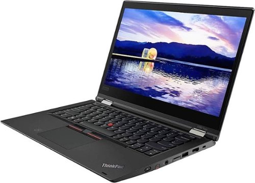 Lenovo - ThinkPad X1 Yoga 2-in-1 13.3" Refurbished Touch-Screen Laptop - Intel Core i5 - 8GB Memory - 512GB SSD - Black-Left_Standard 