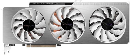 GIGABYTE - NVIDIA GeForce RTX 3090 VISION 24GB GDDR6 PCI Express 4.0 Graphics Card - White