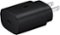 Samsung - 25W Super Fast Charging Wall Charger USB-C - Black-Front_Standard