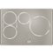 Monogram - 30" Built-In Electric Induction Cooktop with 4 Elements - Silver-Front_Standard