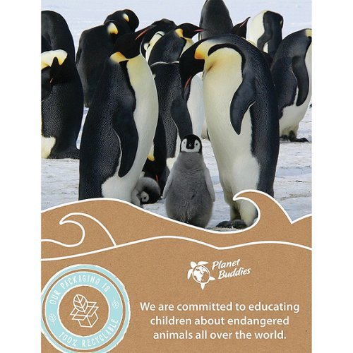Planet Buddies Pepper the Penguin Wireless Bluetooth Speaker - Black BUY ONLINE