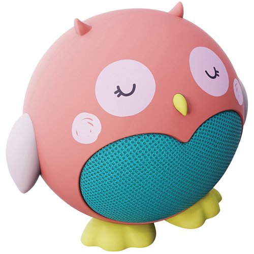 Planet Buddies Olive the Owl Wireless Bluetooth Speaker - Pink INTERNATIONAL SHIPPING