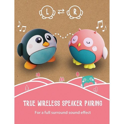 Planet Buddies Olive the Owl Wireless Bluetooth Speaker - Pink HOW TO BUY