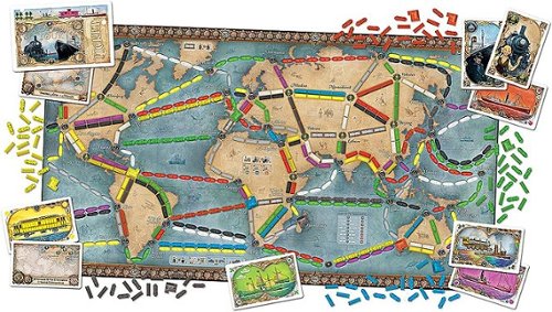 Asmodee TICKET TO RIDE: RAILS & SAILS WORLDWIDE DELIVERY