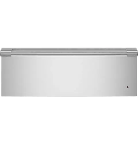 Front. Monogram - Statement 27" Warming Drawer - Silver.