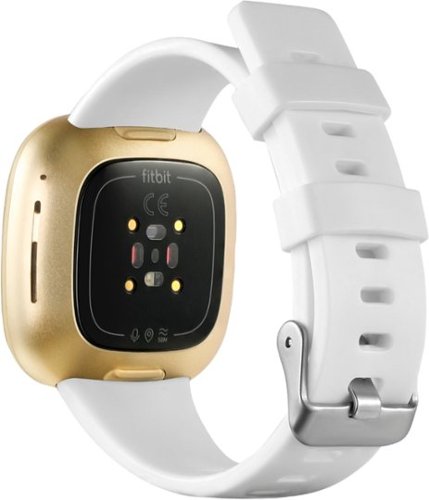 Modal™ Silicone Watch Band for Fitbit Versa 3 and Fitbit Sense - Pure white WHERE TO BUY