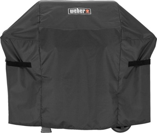 Weber - Spirit and Spirit II 3-Burner Gas Grill Cover - Black
