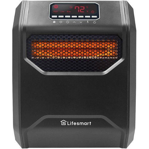 Lifesmart - 6-element Infrared Heater - Black
