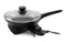 Elite Gourmet - 10”x 2” Electric Skillet with Handle - Black-Front_Standard