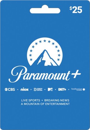 CBS All Access - $25 Paramount Plus Gift Card