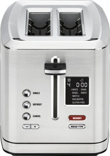 Cuisinart - 2-Slice Digital Toaster with MemorySet Feature - Stainless Steel