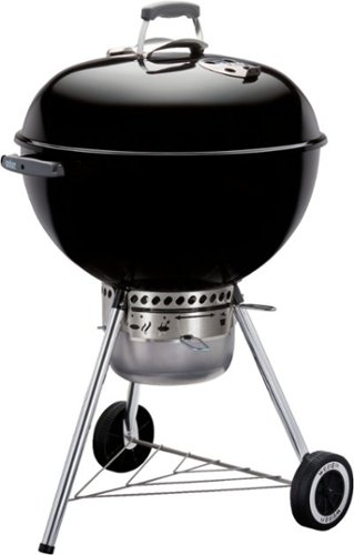 UPC 077924032479 product image for Weber - 22 in. Original Kettle Premium Charcoal Grill - Black | upcitemdb.com