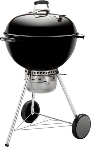 Weber - 22 in. Master-Touch Charcoal Grill - Black