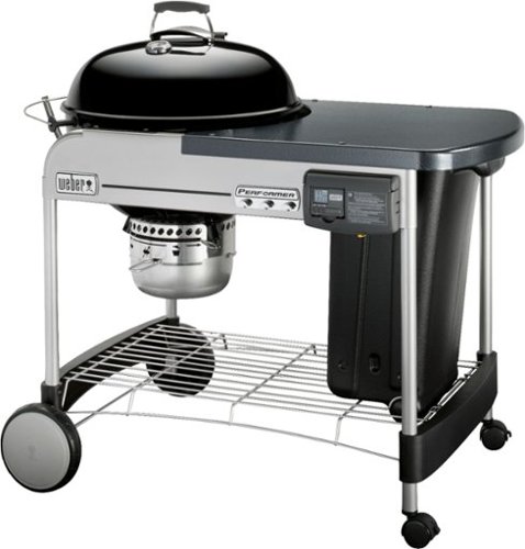 Weber - 22 in. Performer Deluxe Charcoal Grill - Black