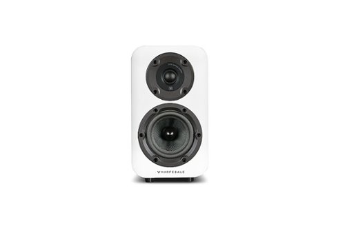 Wharfedale - D.320 Bookshelf Speakers (Pair) - White Sandex-Front_Standard 