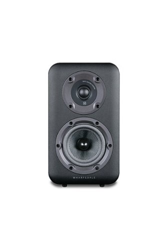 Wharfedale - D.320 Bookshelf Speakers (Pair) - Black Wood-Front_Standard 
